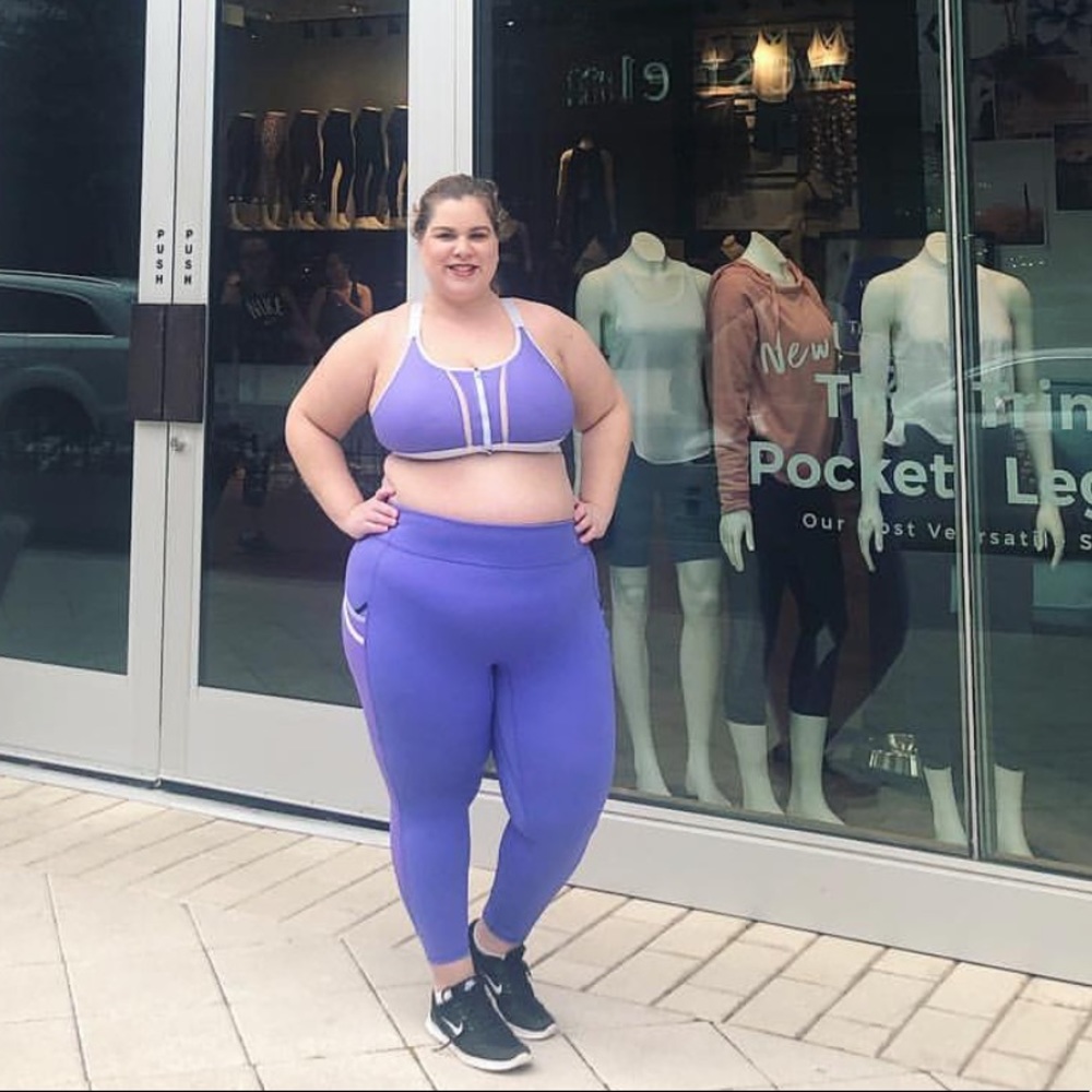 Beautiful purple workout pants!